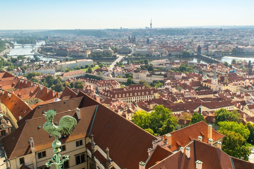 布拉格最佳景观:圣维图斯南塔