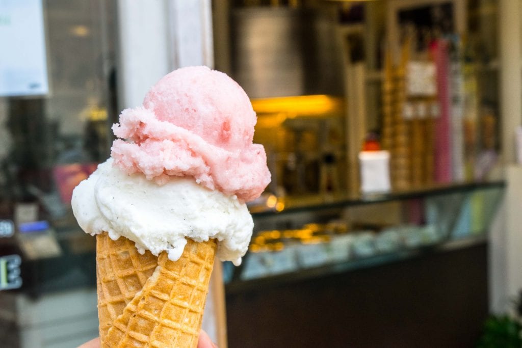 佛罗伦萨美食:意式冰淇淋