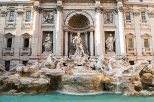 罗马两日游:特莱维喷泉