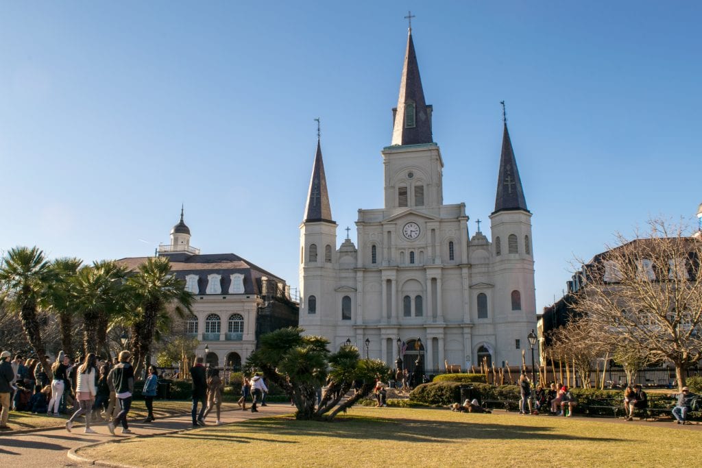 Romantic Getaways in USA: Jackson Square New Orleans