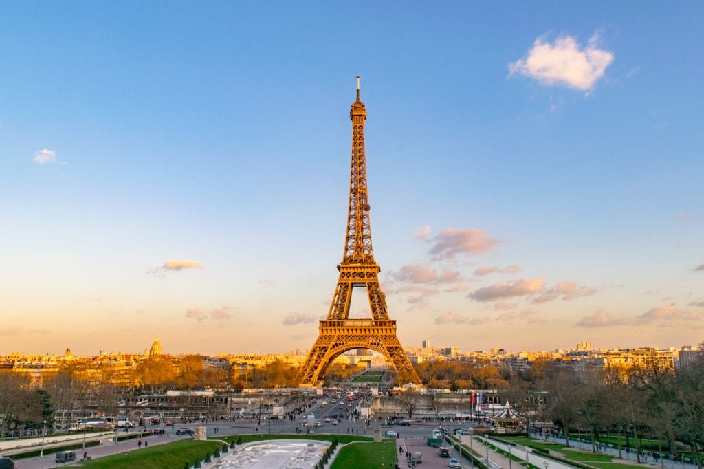 巴黎三日行程:从特罗卡代罗花园到埃菲尔铁塔