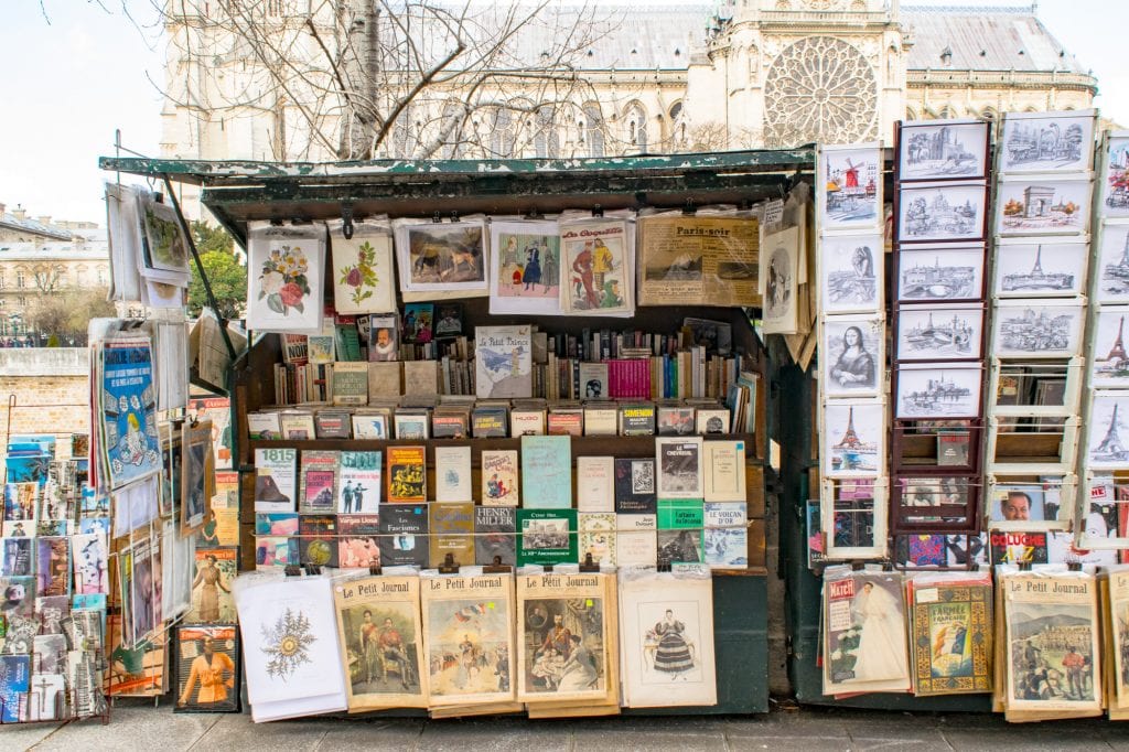第二次巴黎之旅:塞纳河两岸书籍