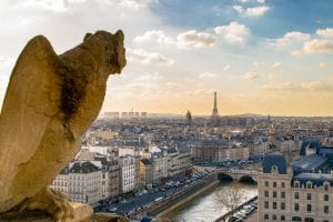 巴黎三日游行程:巴黎圣母院风景