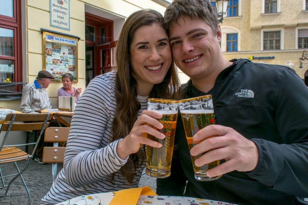 Central Europe Itinerary: Couple in Munich, Germany