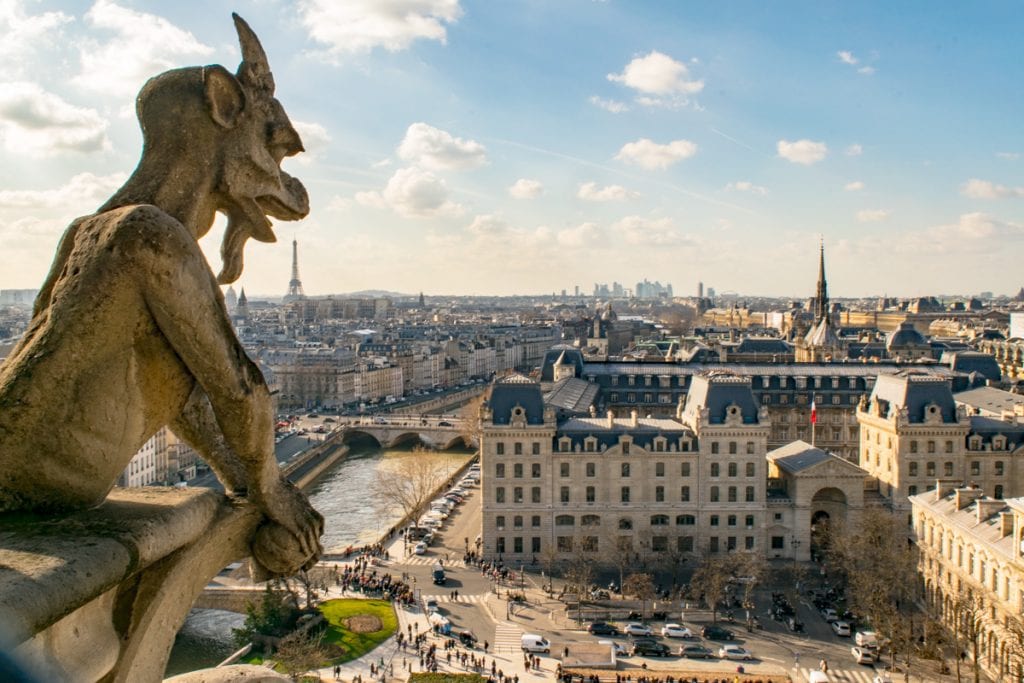3 Days in Paris Itinerary: Notre Dame View