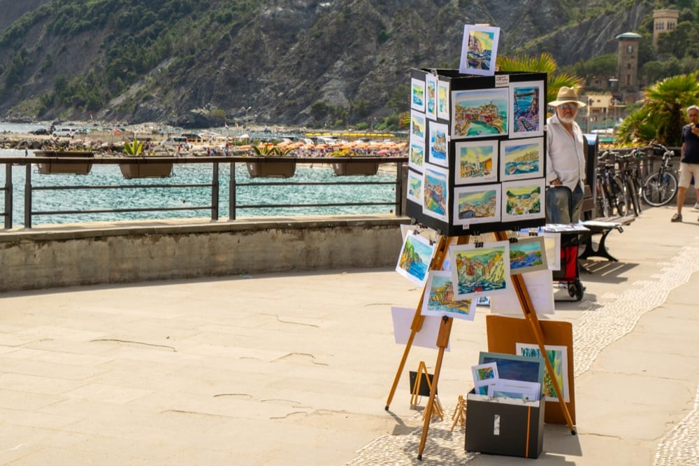 关于意大利最好的书:海岸上的画