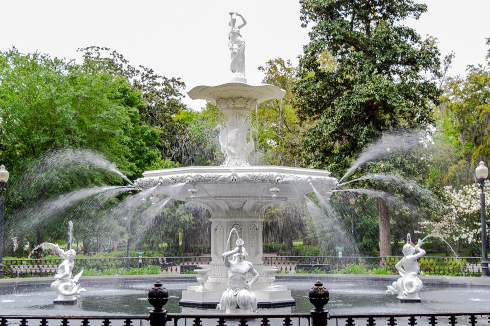 萨凡纳最好的事情:福赛斯公园的喷泉