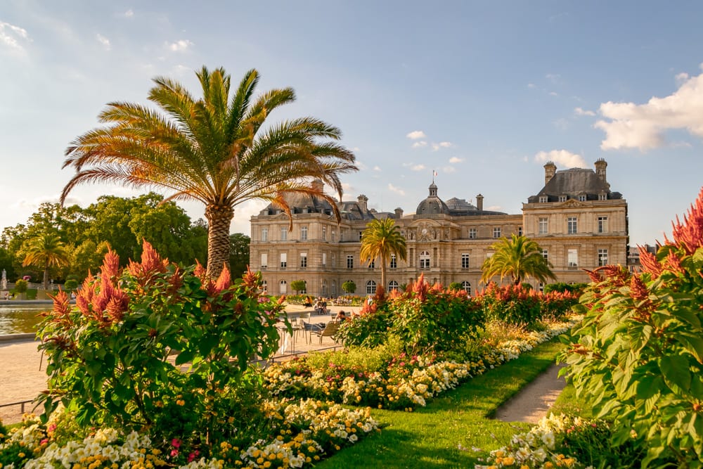 八月的巴黎:卢森堡花园