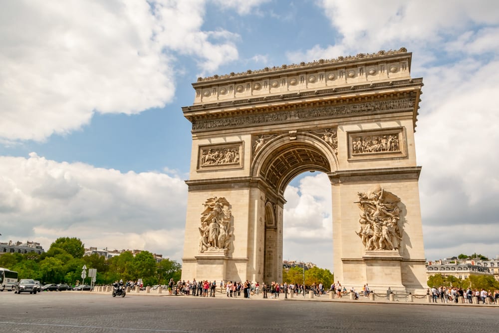 3 Day Paris Itinerary: Arc de Triomphe