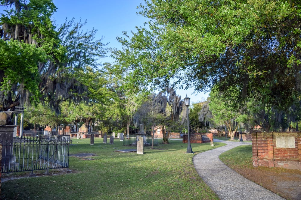 萨凡纳最好的事情:殖民公园公墓