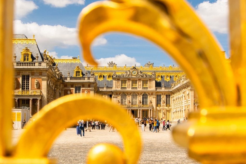 参观凡尔赛宫:宫殿外观