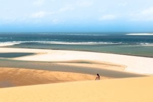 莫桑比克维兰库洛斯的沙洲