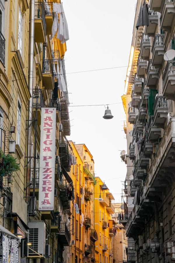 意大利那不勒斯的l'antica比萨店