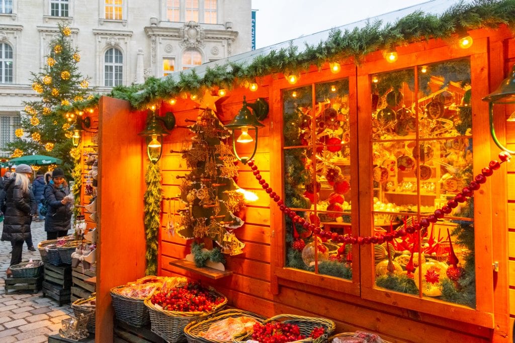 布拉格维也纳布达佩斯中欧行程:维也纳圣诞市场