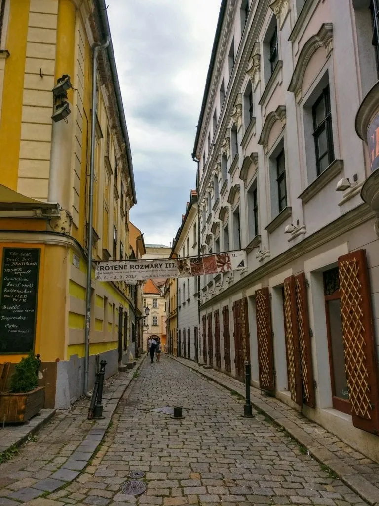 中欧行程:布拉迪斯拉发小街