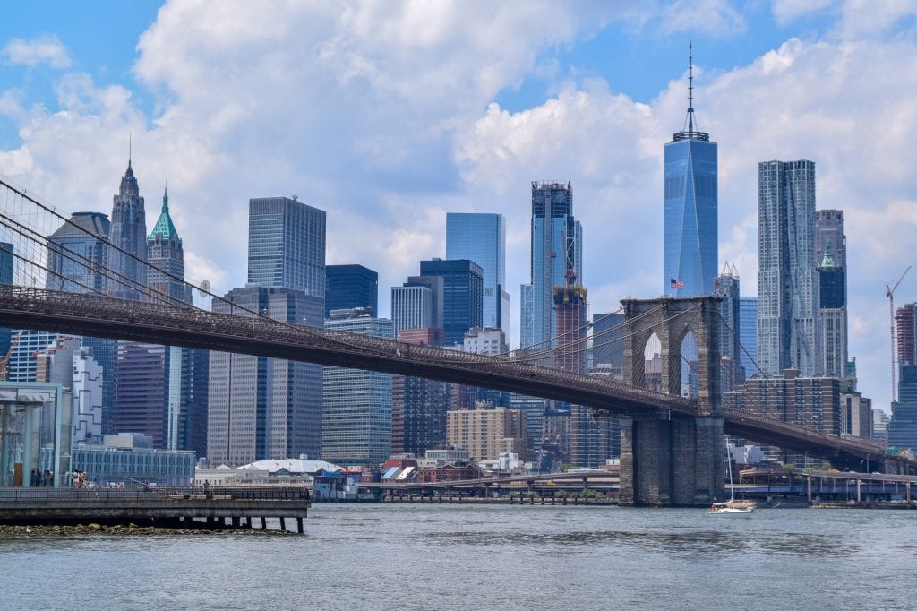 纽约四日行程:曼哈顿天际线和布鲁克林大桥