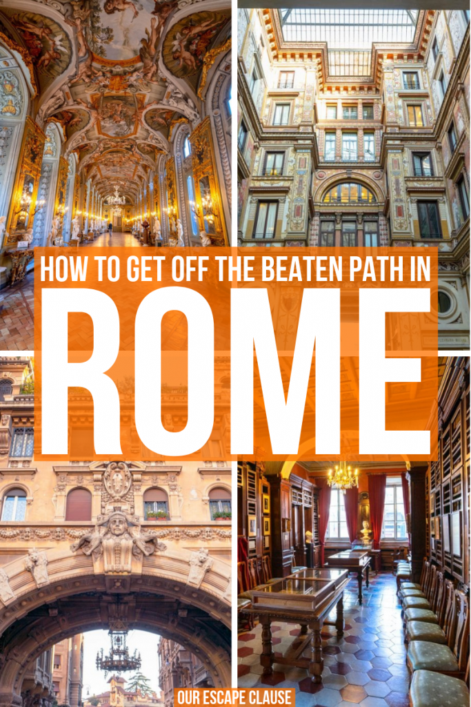 在罗马寻找隐藏的宝石?我们在这里总结了最好的酒店——还有一张地图，可以找到它们!#罗马#意大利#hiddengems #offbeatrome