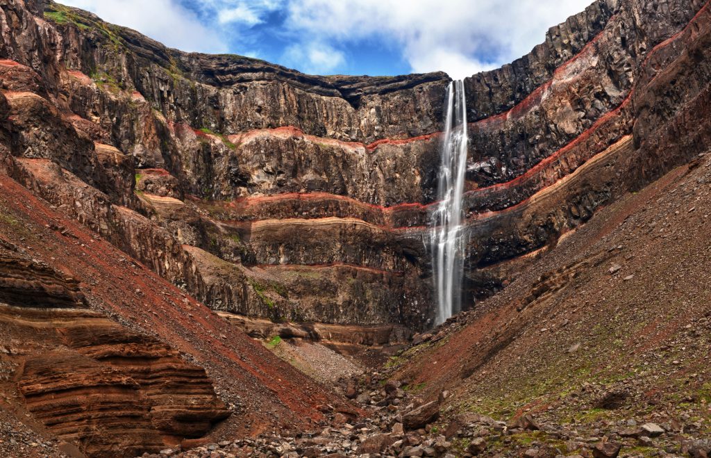 亨吉弗斯瀑布，冰岛最好的瀑布之一