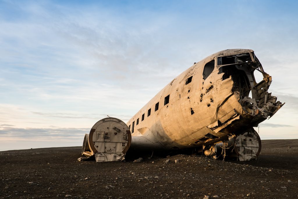 日落时分Dc3飞机失事，冰岛最佳活动地点