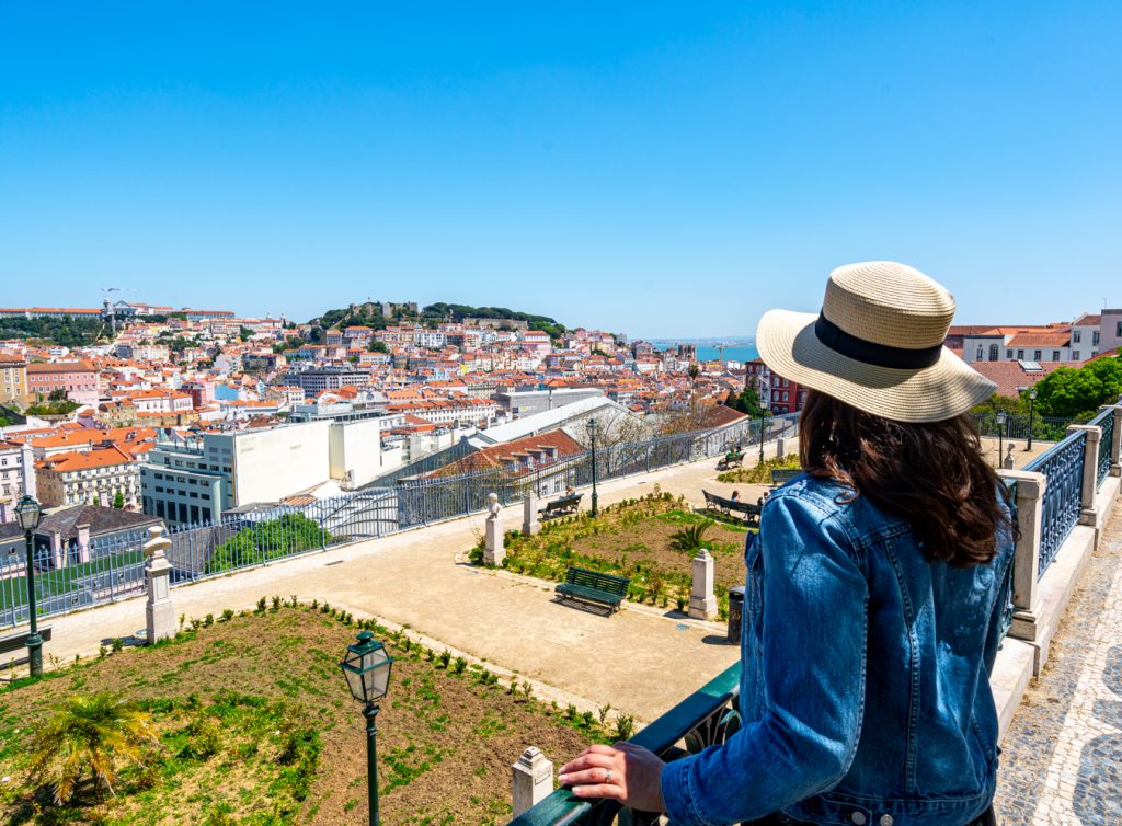 kate storm overlooking a mirodouro in lisbon portugal
